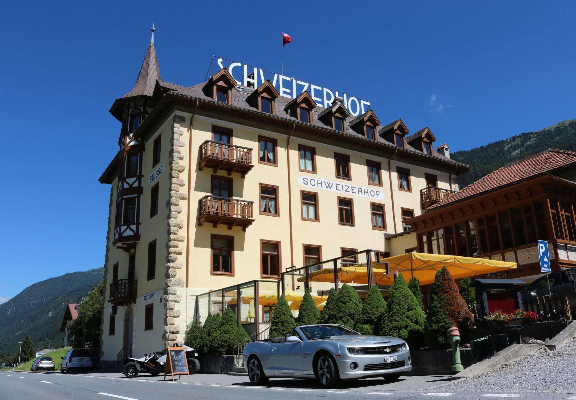 Hotel Schweizerhof Sta Maria Santa Maria Val Muestair Luaran gambar